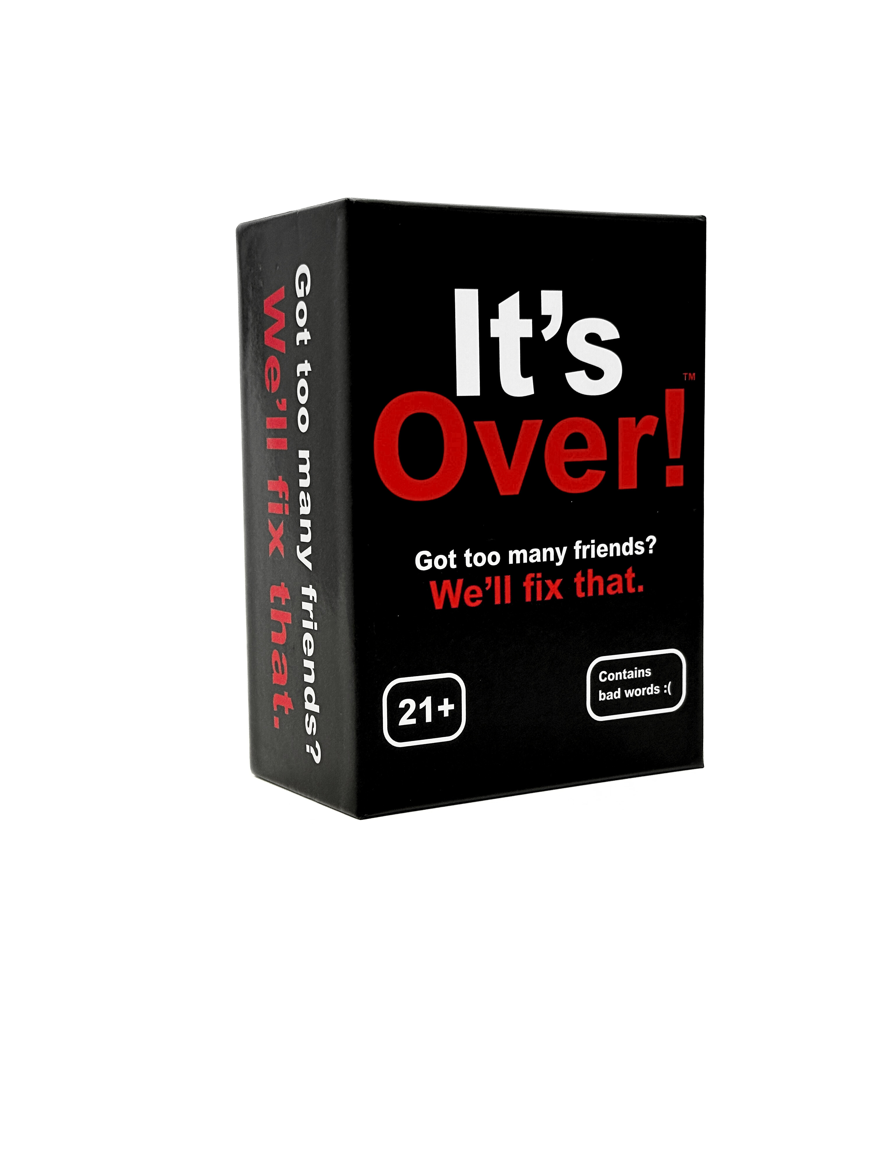 It's Over! | Adult Card Game | Party Game