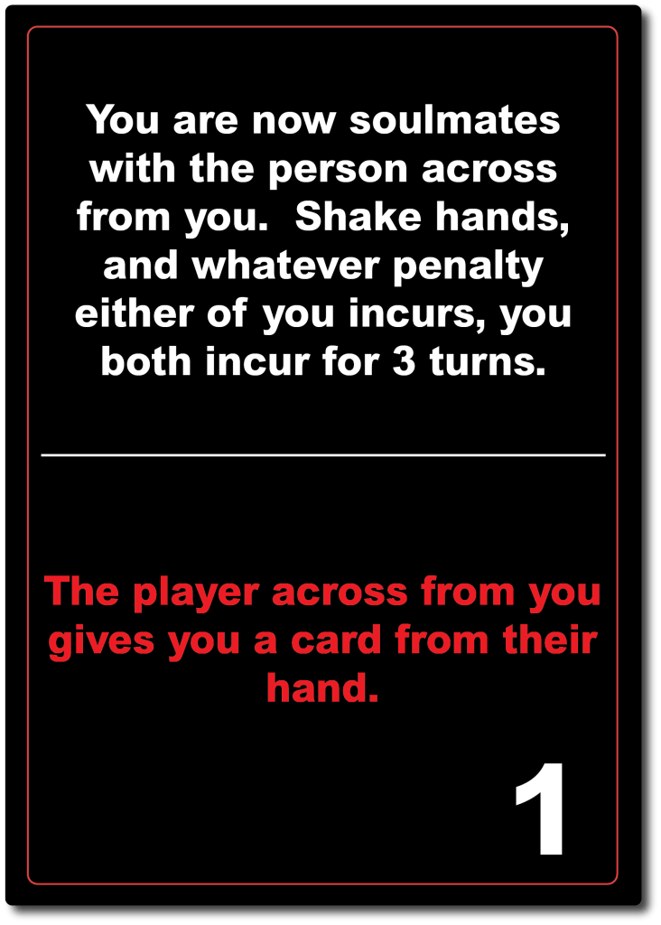 It's Over! Example card